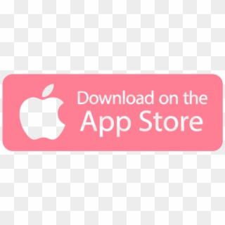 Pink 2 App Store Button Full Size - Apple Store Clipart