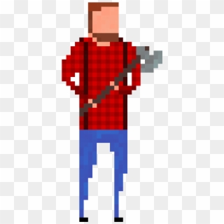 Lumberjack Different Stance - Fictional Character Clipart