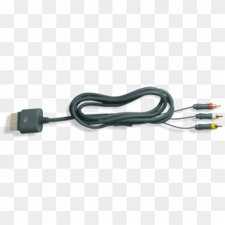 Xbox 360 Composite Cable - Cable Xbox 360 Tv Clipart