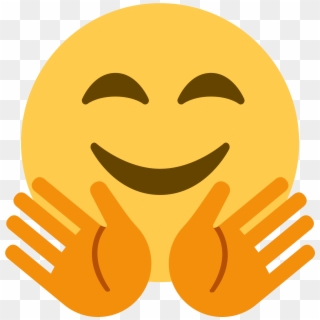 Emoji Hug Emoticons Faces - Significado Do Emoji 🤗 Clipart