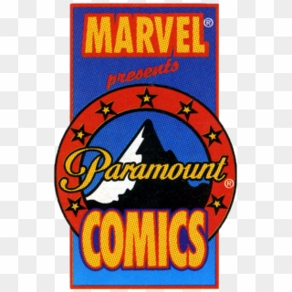 Marvel / Paramount Comics - Marvel Paramount Comics Logo Clipart