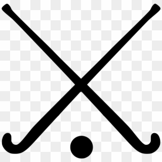 2 Field Hockey Sticks , Png Download - 2 Hockey Sticks Crossed Clipart