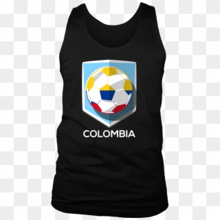 Colombia Men's Tank Colombian Flag Men's Tank Football - Soccer Ball Clipart