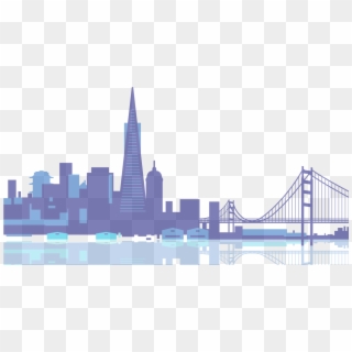 San Francisco Skyline Png - Skyline Clipart