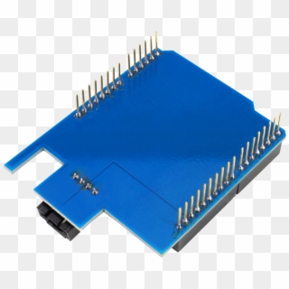 Arduino Uno I2c Shield Bottom View - Composite Material Clipart