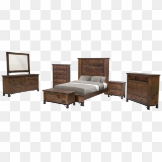 Vila Mexican Handcrafted Furniture Venezia Bedroom - Bed Frame Clipart