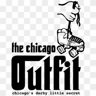 Chicago Outfit Roller Derby Logo Png - Chicago Outfit Roller Derby Clipart