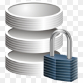 Database Lock 19 Image - Secured Database Icon Png Clipart
