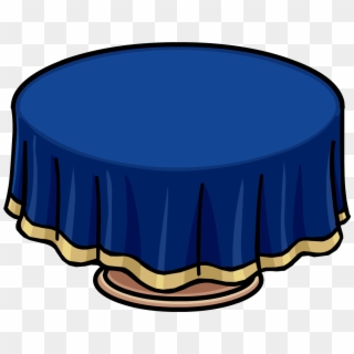 Formal Table Furniture - Blue Table Clipart Png Transparent Png