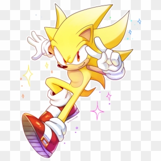 Super Sonic - Sonic The Hedgehog Clipart