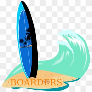 Original Png Clip Art File Surfboard Svg Images Downloading - Surfboard With Wave Clipart Transparent Png