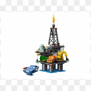 Cars 2 Oil Rig Lego Clipart