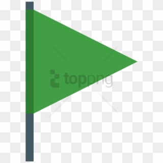 Free Png Green Flag Icon - Sign Clipart