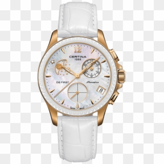 Ds First Lady Chronograph Moon Phase - Certina Ceramic First Lady Clipart