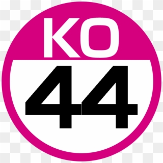 Ko-44 Station Number - Circle Clipart