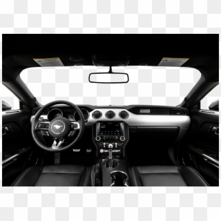 Interior Overview - 2015 White Mustang Interior Clipart