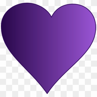 Purple Heart Clip Art At Clker Com - Purple Heart Clip Art - Png Download