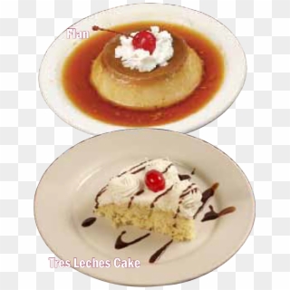 Flan And Tres Leches Cake - Mexican Flan Clipart