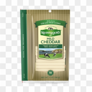 Mild Sliced Cheddar Cheese - Kerrygold Shredded Cheese Clipart
