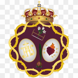El Escudo De La Hermandad Está Formado Por Una Corona - Illustration Clipart