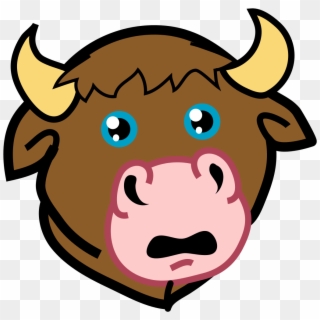 Bull Icon - Masque De Taureau À Imprimer Clipart