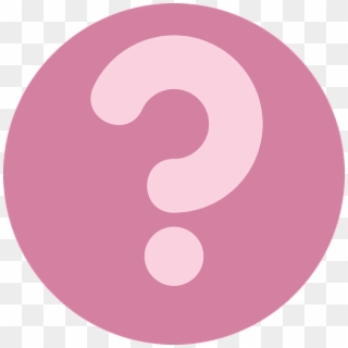 Question Pink Clipart