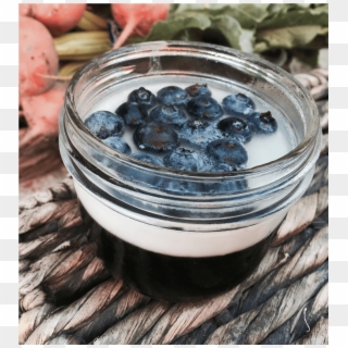 Cherry Jello Cream Pic - Blueberry Clipart