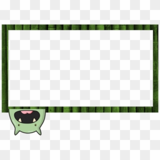 Twitch, Fortnite, Picture Frames, Green, Yellow Png - Fortnite Facecam Border Png Clipart