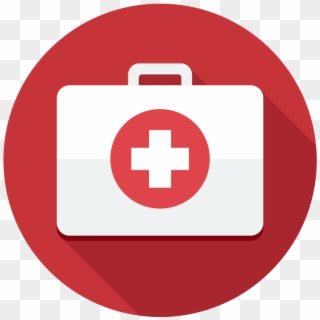 College Survival Guide 3 Icon - Hospital Icon Red Png Clipart