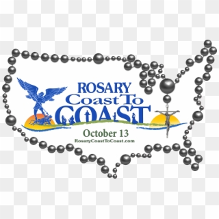 2019 Rosary Coast To Coast Logo - Rosario Costa A Costa Clipart