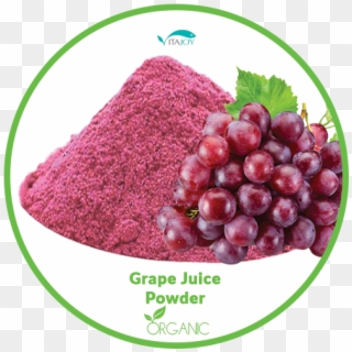 Organic Grape Juice Powder - Superfood Clipart