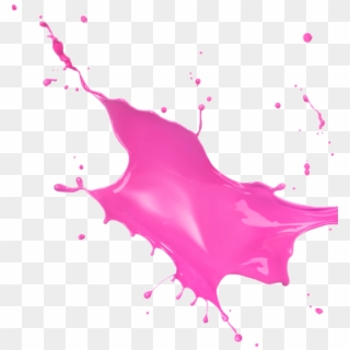 El Mundo En Colores - Pink Splash Color Clipart