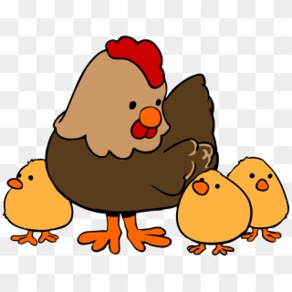 Hen Png Cartoon - Hen And Chicks Cartoon Clipart