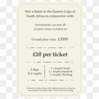 Win A Safari In The Eastern Cape South Africa In Conjunction - Funny Book Covers Clipart