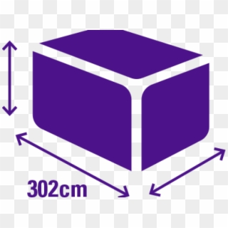 Fedex Clipart Purple - Cube Vector - Png Download