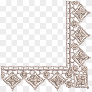 Free Icons Png - Design For Embroidery Border Lace Clipart