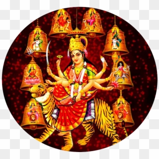 Sri Sri Durga Puja Celebration - Durga Maa Clipart