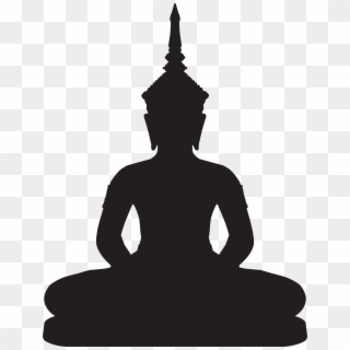 Buddha Statue Silhouette Png Clip Art Transparent Png