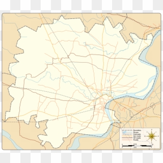 Varanasi District Location Map - Blank Map Of Varanasi Clipart