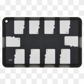 Ultraslim Credit Card Size Memory Card Holder Storage - Jjc Mch Msd10gr Clipart
