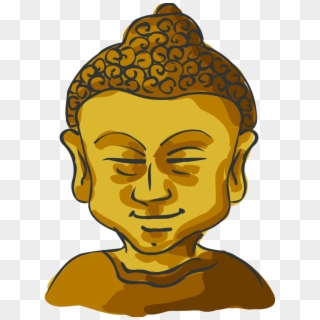 Gautama Buddha Golden Buddha Buddhism Avukana Buddha - Buddhism Clip Art - Png Download