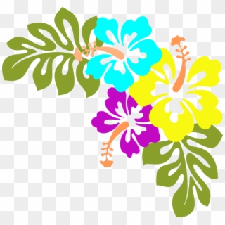 Hawaiian Flower Clip Art - Hawaiian Flower Vector Png Transparent Png