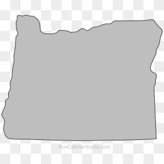 Oregon Outline, Map Outline, State Outline, Oregon - Oregon Map Shape Png Clipart