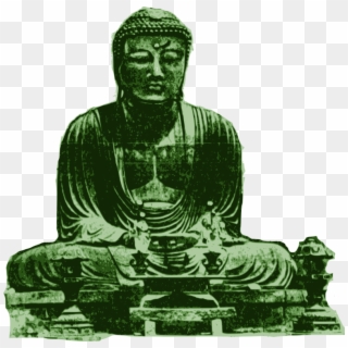 Medium Image - Green Buddha Png Clipart