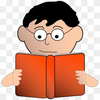 Reading Man With Glasses Png Clip Arts Transparent Png