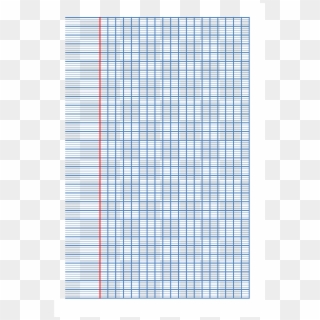French Ruled Paper A4 - Tan Theta Vs Current Graph Clipart