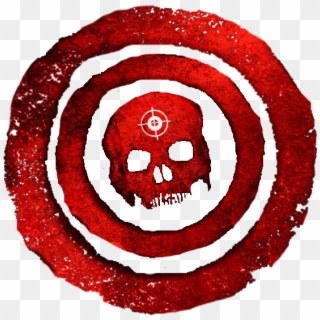 Bullseye By Pidkid On Clipart Library - Gears Of War - Png Download