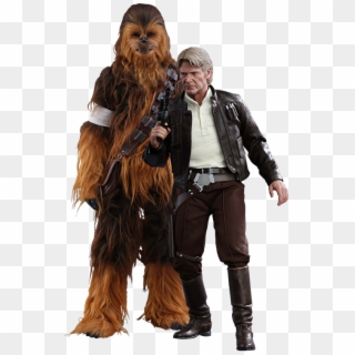 Han Solo And Chewbacca Set Action Figure - Chewbacca And Han Solo Hot Toys Clipart
