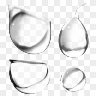 Water Png Free Download - Black And White Water Drop Png Clipart