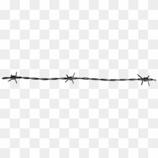 Barbed Wire Single Thread - Barbed Wire Clipart